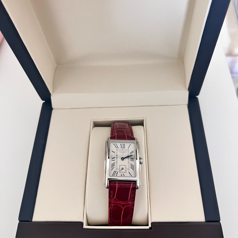 Longines Black and Cream Packaging